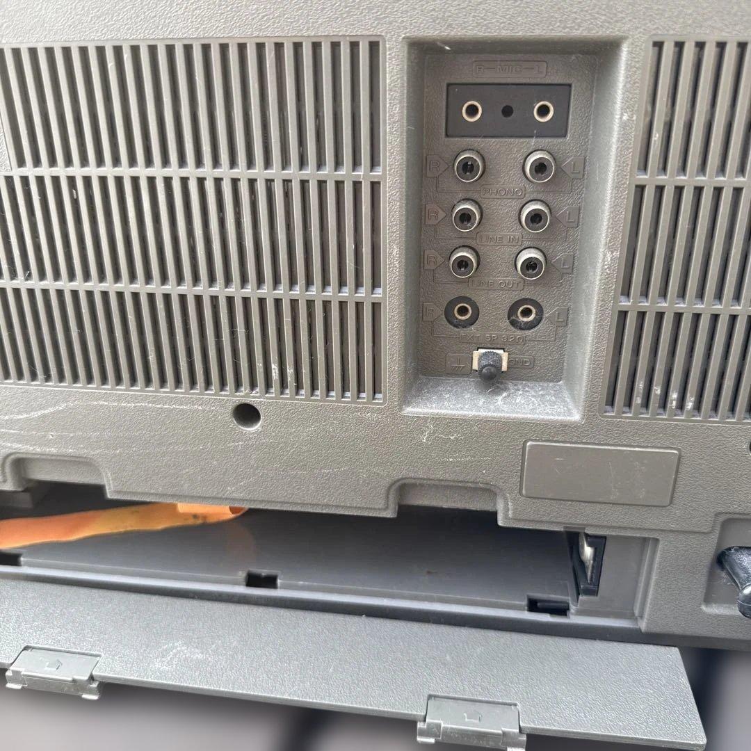 貴重なPERDISCOラジカセ カセットデッキ