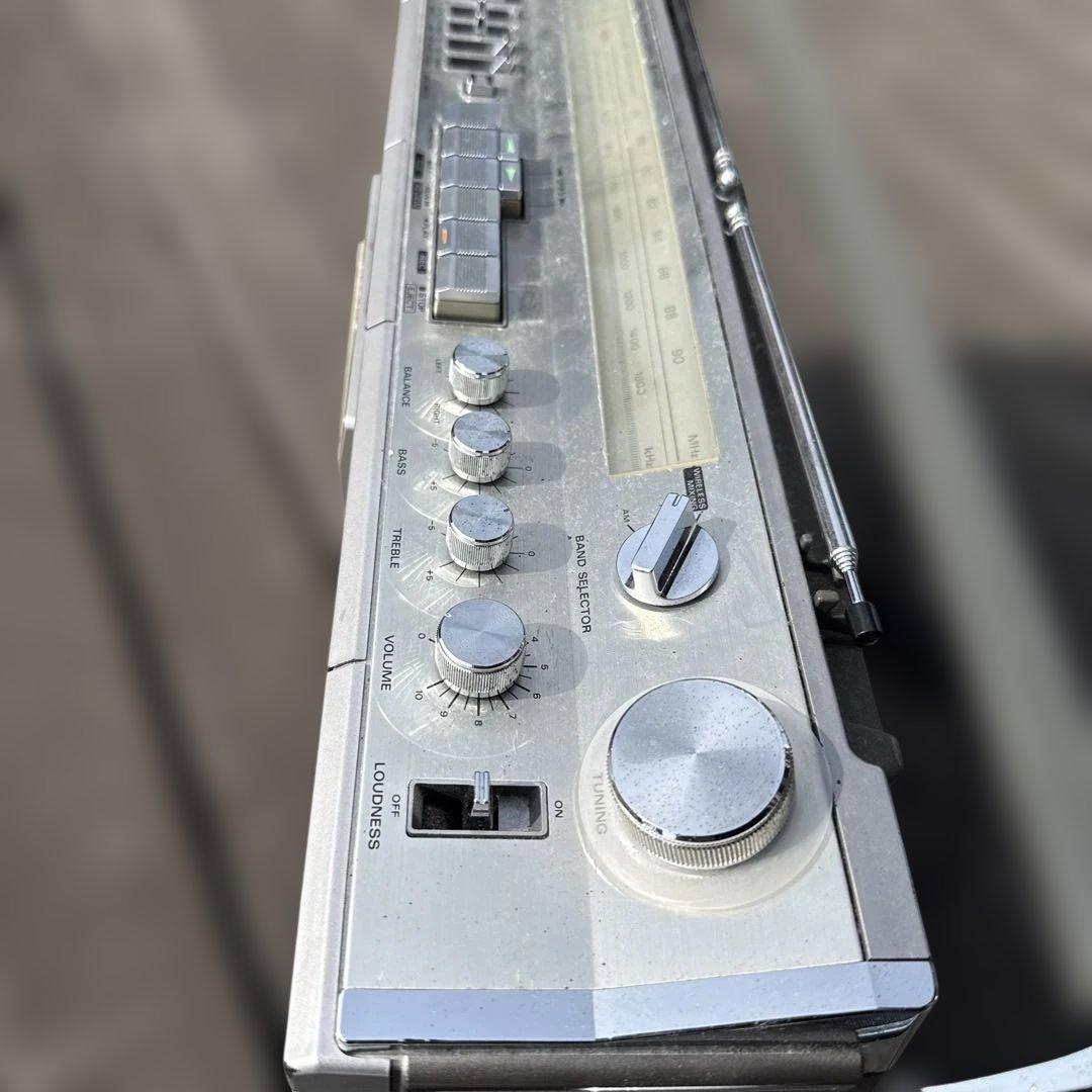 貴重なPERDISCOラジカセ カセットデッキ