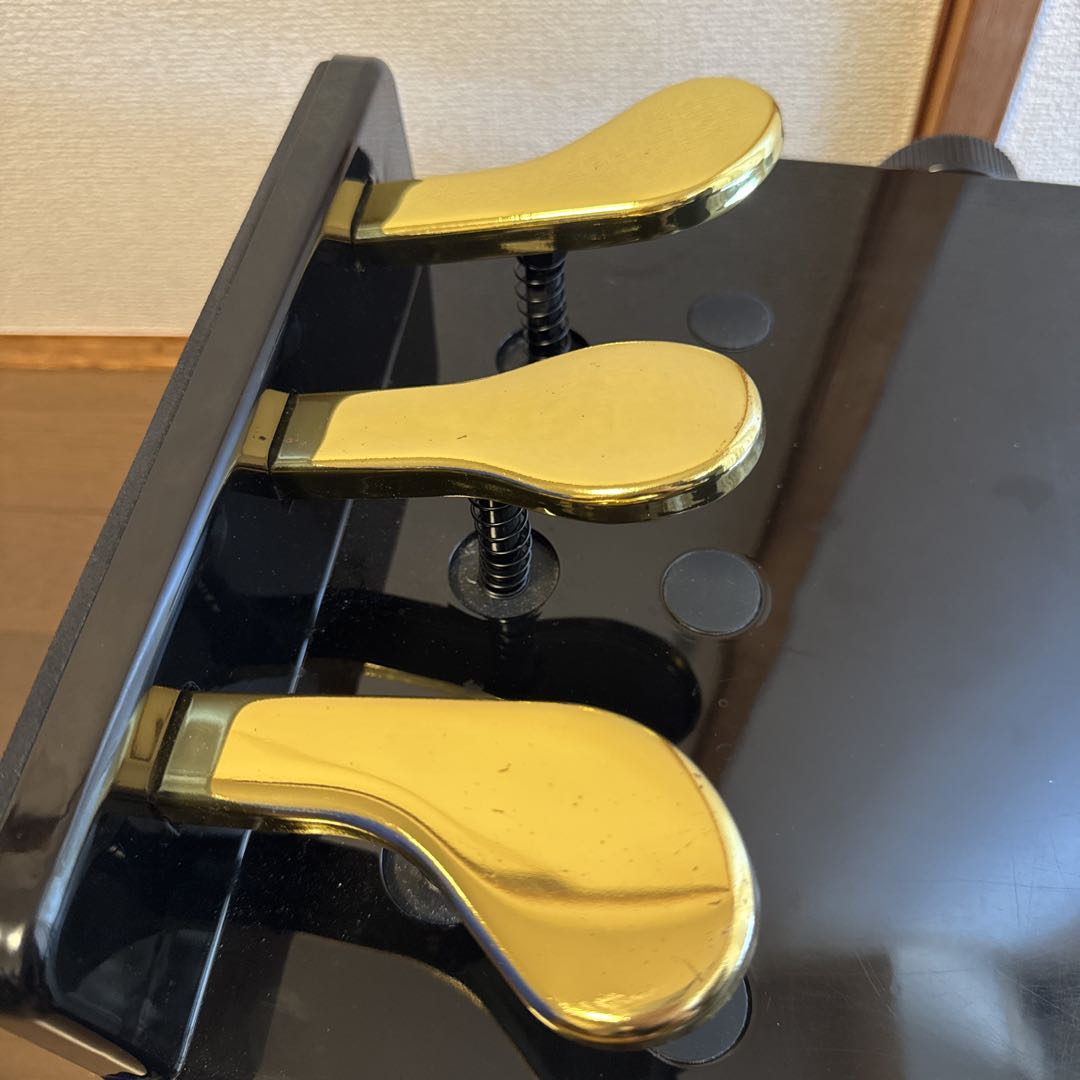 ピアノ足台 ピアノ補助台 補助ペダル 3本ペダル PUNK軽量タイプ