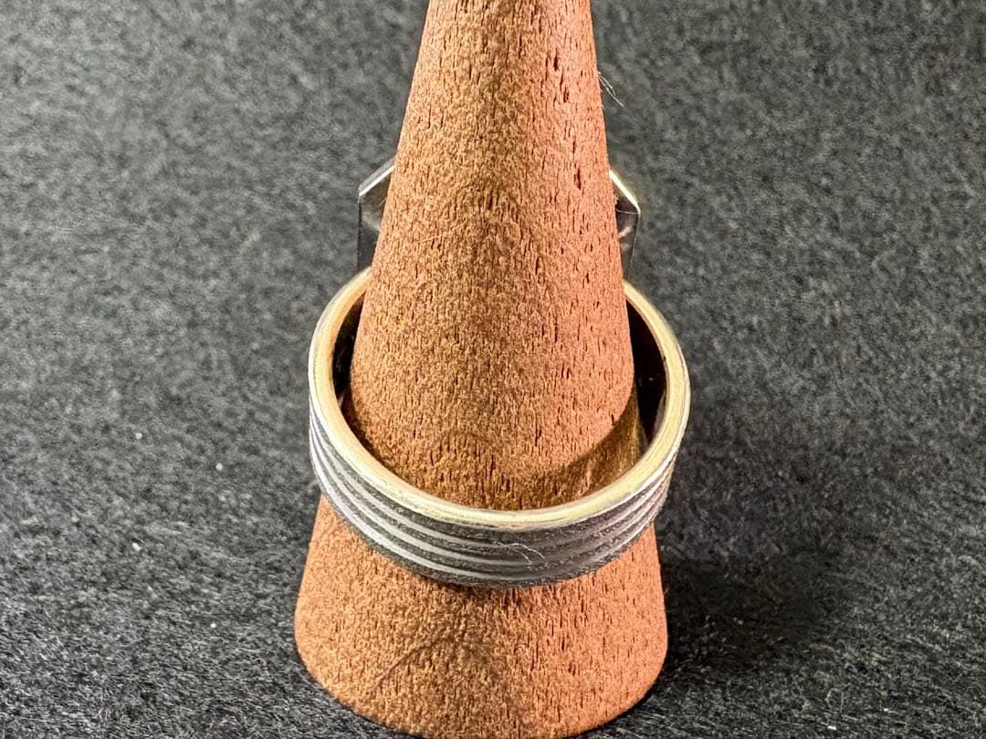 チベタンターコイズのハンドメイドリング
