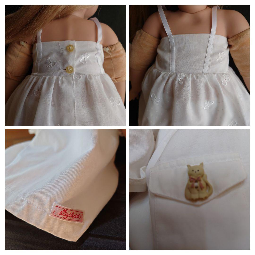 花帽子の女の子　描き目　マナースドルファー　アーティストドール　Sigikid