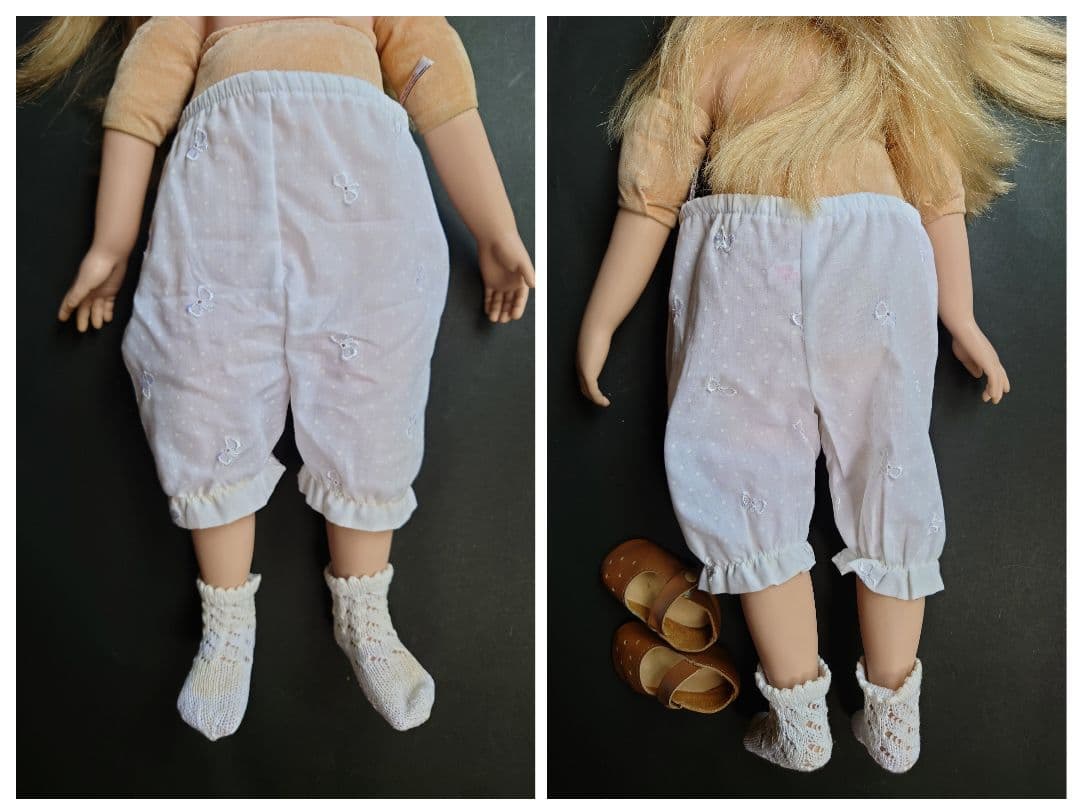 花帽子の女の子　描き目　マナースドルファー　アーティストドール　Sigikid