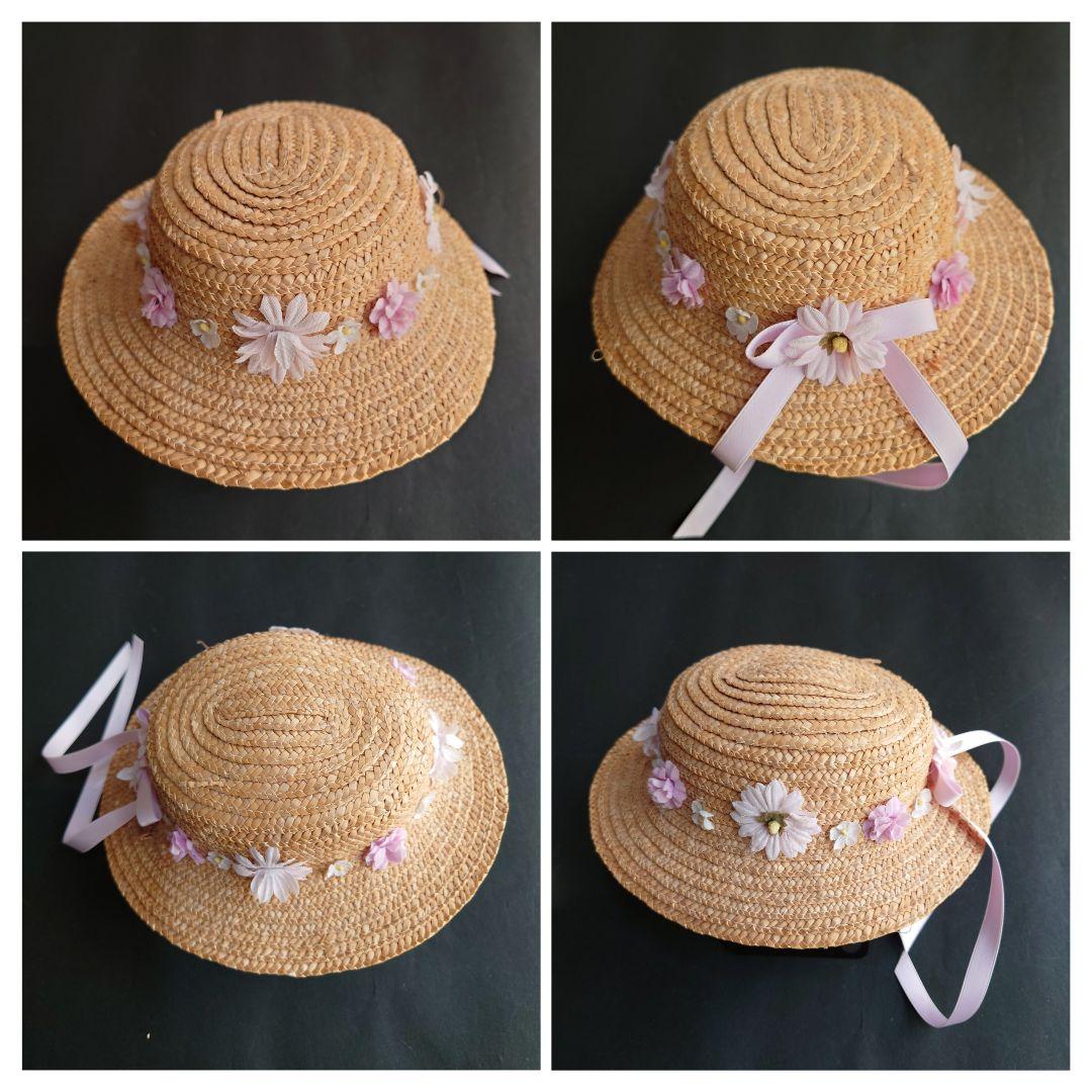 花帽子の女の子　描き目　マナースドルファー　アーティストドール　Sigikid