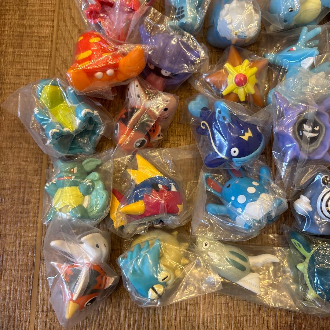 ポケモンキッズ 指人形　海の中にいそうなポケモン　36体セット