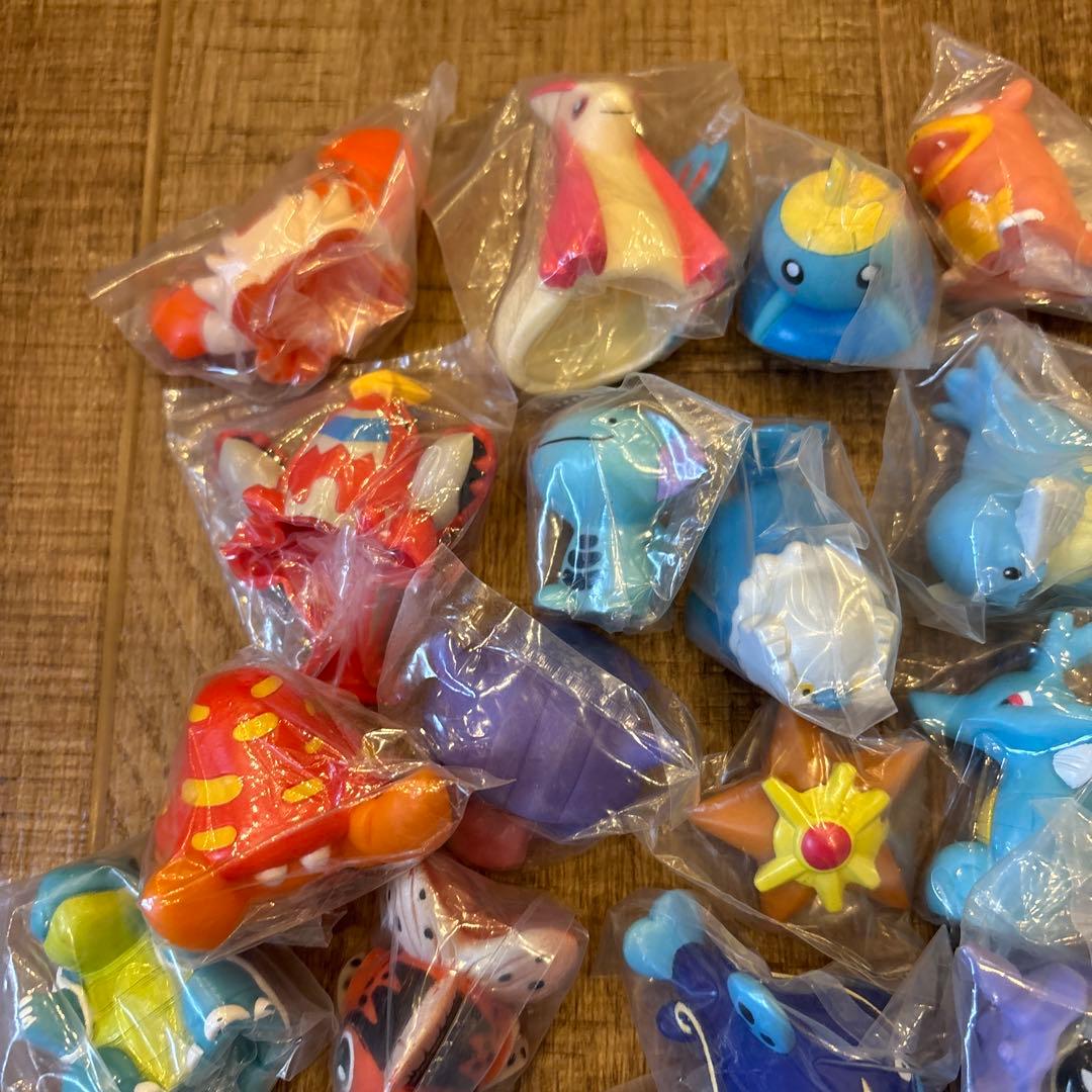 ポケモンキッズ 指人形　海の中にいそうなポケモン　36体セット
