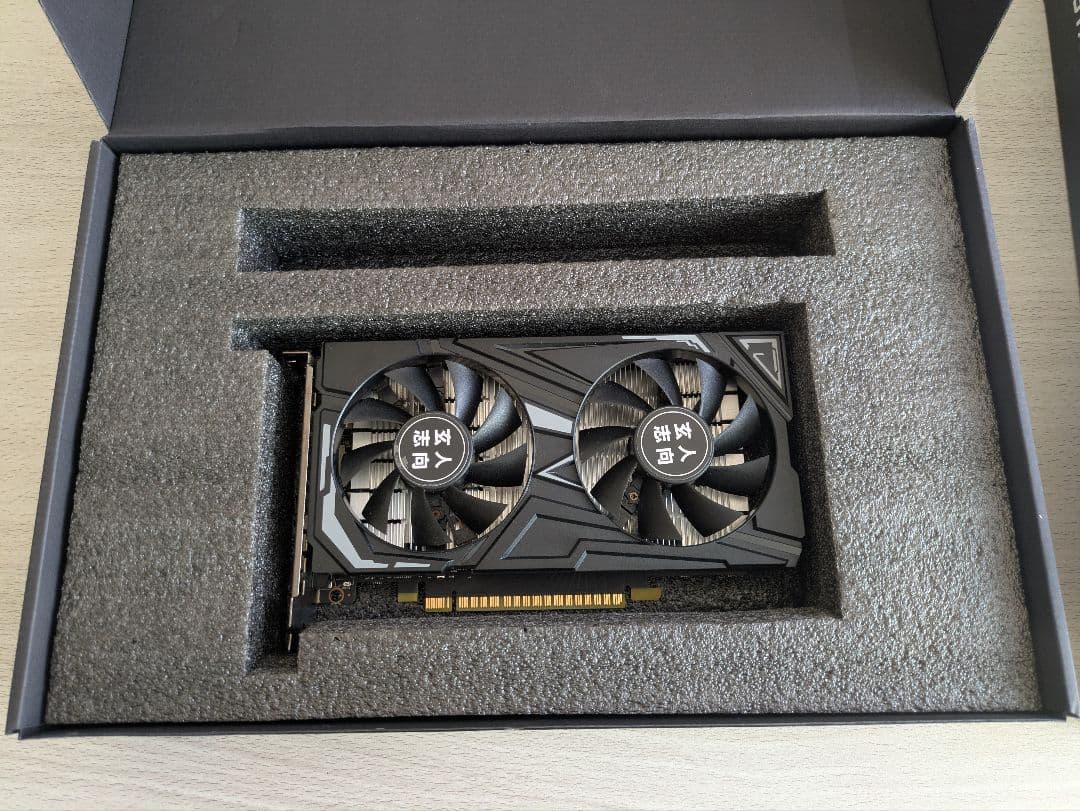 玄人志向　GF-GTX1650D6-E4GB/DF3