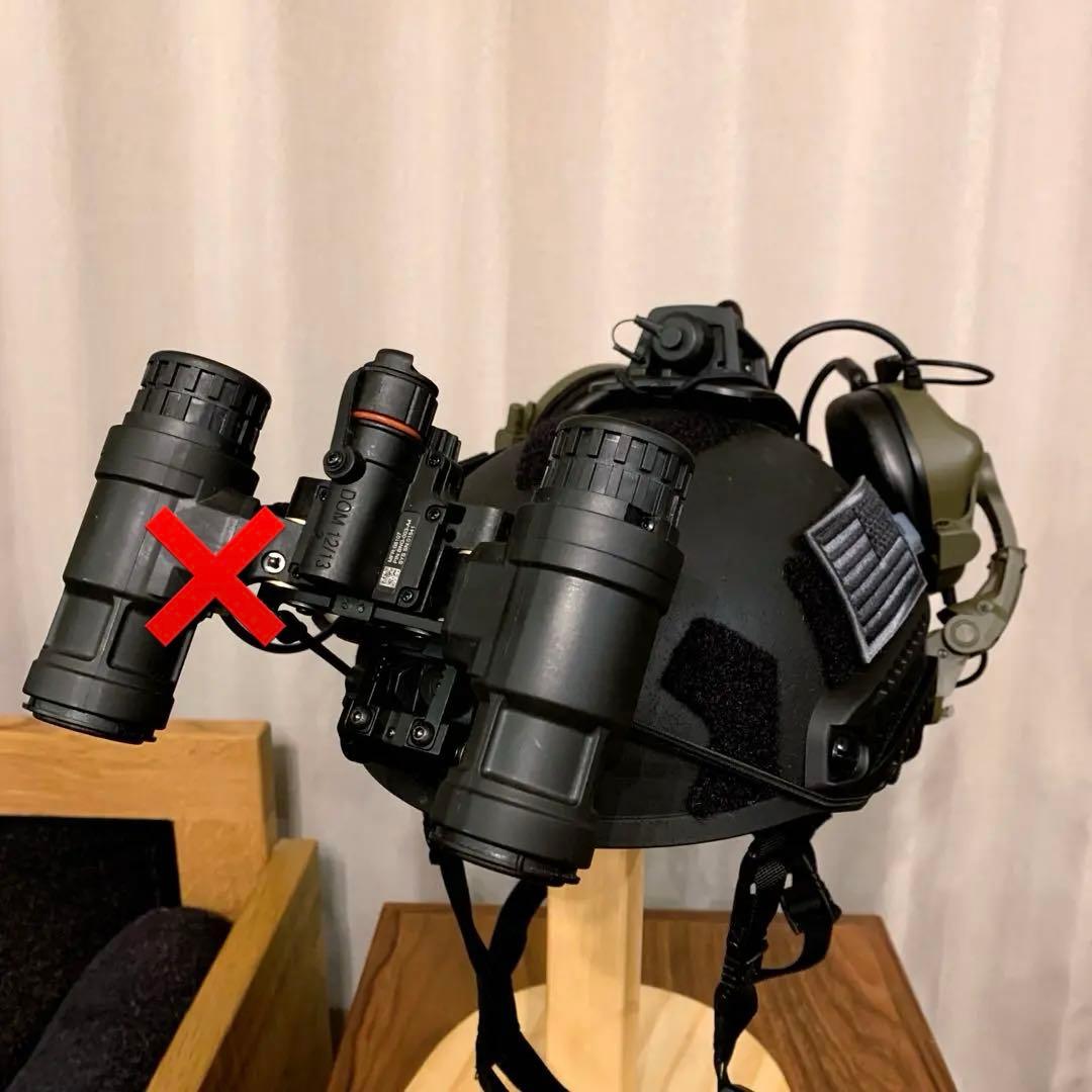 防弾タクティカルヘルメット ナイトビジョン ヘッドセット付き