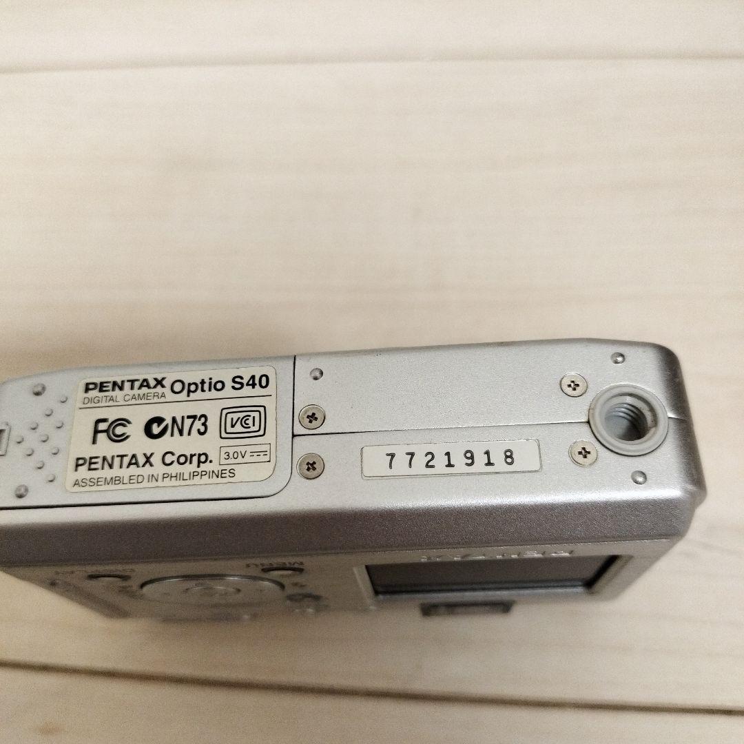 PENTAX Optio S40 コンパクトデジタルカメラ