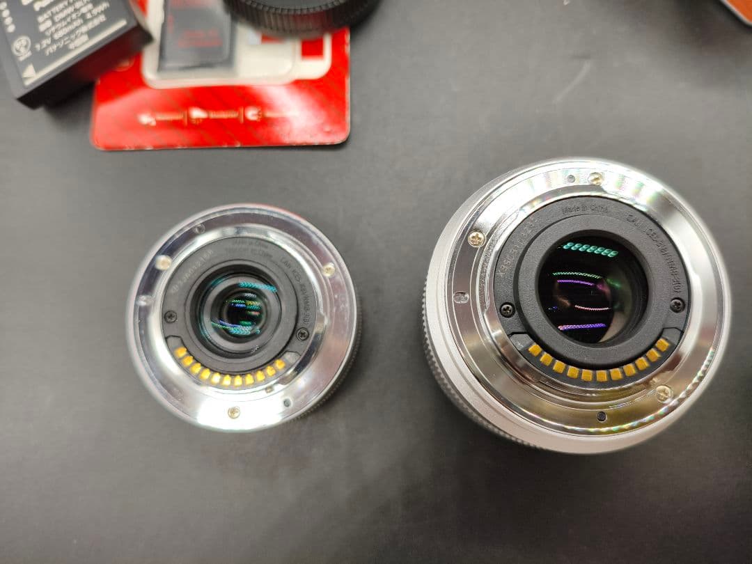 ほぼ未使用 DC-GF10 LUMIX レンズセット オレンジ