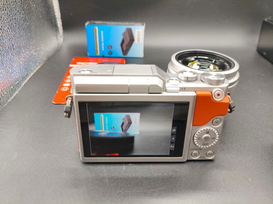 ほぼ未使用 DC-GF10 LUMIX レンズセット オレンジ