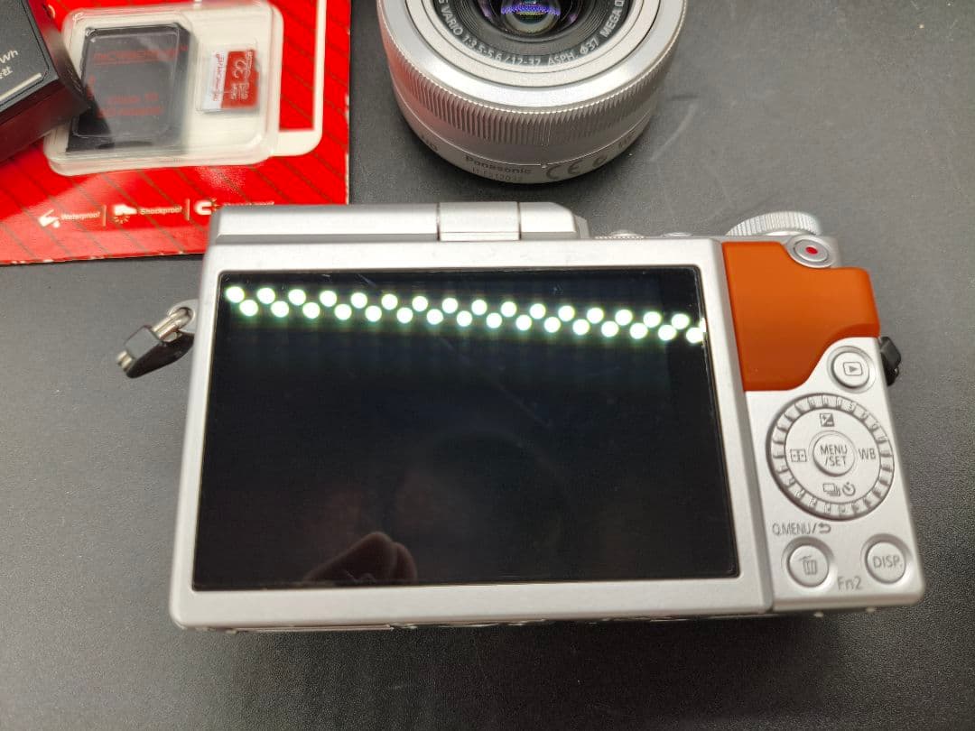 ほぼ未使用 DC-GF10 LUMIX レンズセット オレンジ