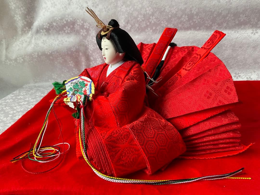 雛人形還暦祝い　還暦祝い飾り　還暦祝プレゼント　親王飾雛人形　雛人形親王還暦飾り