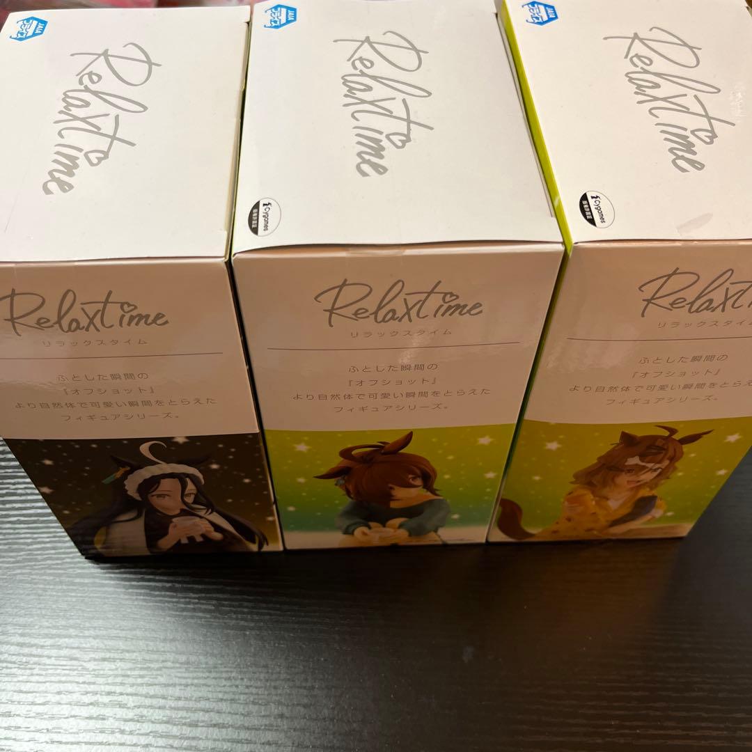 バンダイナムコ Relaxtime フィギュア 3体セット
