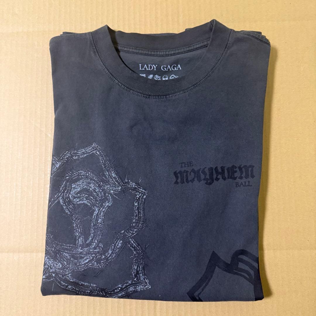 Lady Gaga MAYHEM BALL ROSES SS TEE XLサイズ