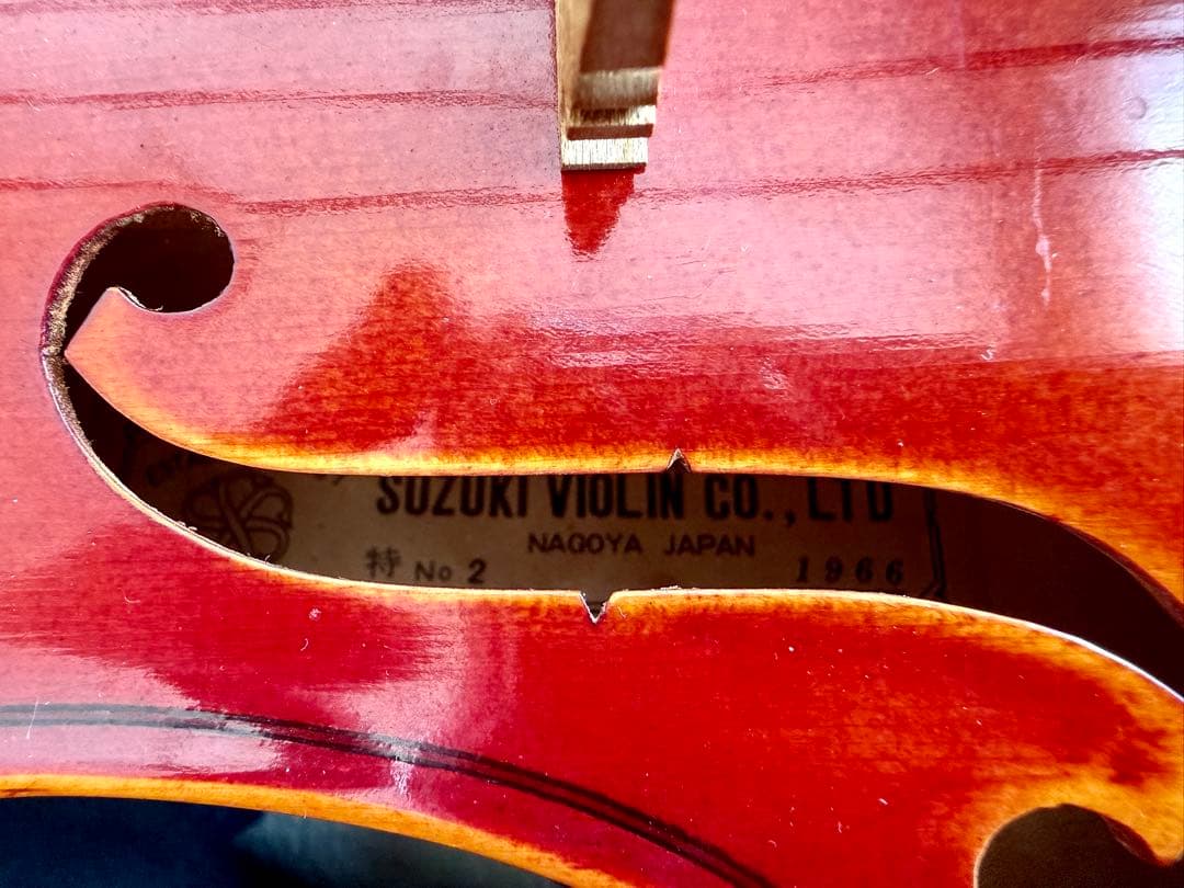 SUZUKI バイオリン 特 No.2 (1966年製)