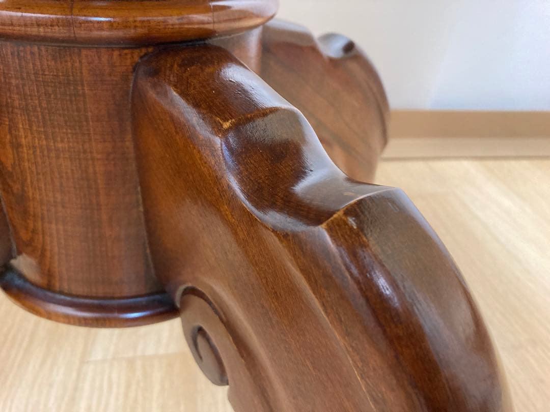 木製テーブル②