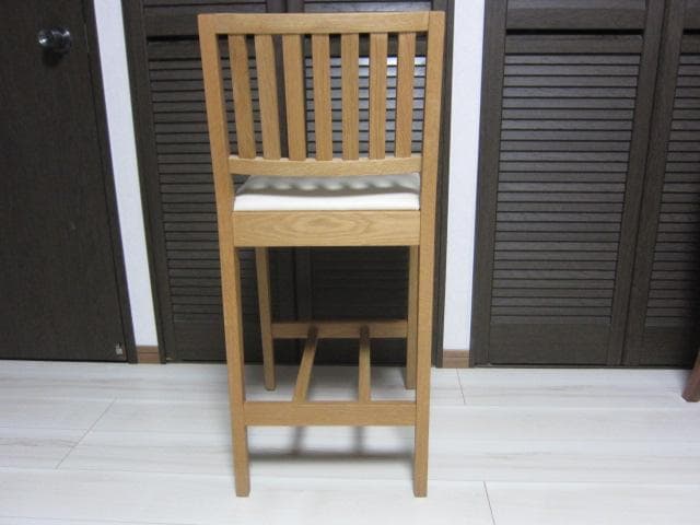 ☆程度良好☆木製カウンターチェア　座面高60ｃｍ　ハイチェア