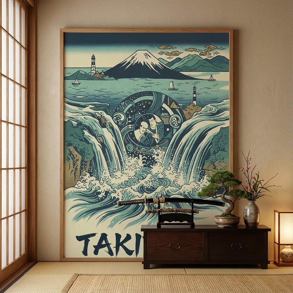 A1/ 防水ポスター / アートポスタター/浮世絵/和モダン/日本製高品質