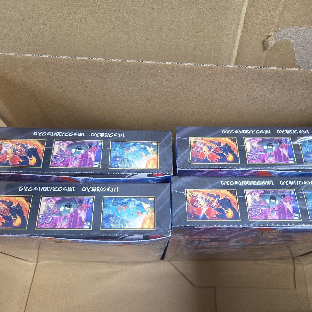 ポケモンカードゲーム ニンジャスピナー 4BOX シュリンク付②