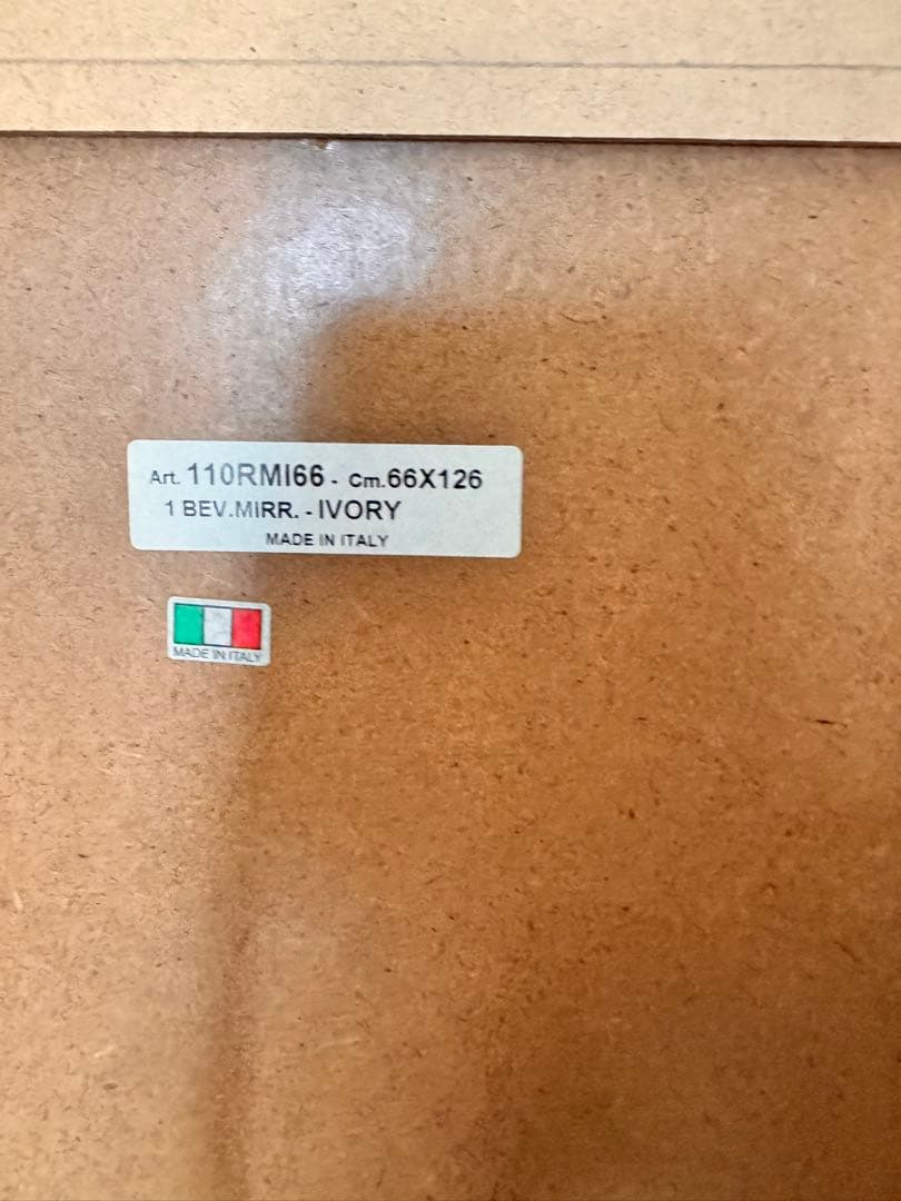 イタリア製　高級大きなアンティーク　姫系　鏡　ヴェルサイユ