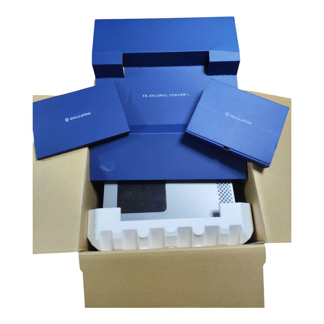 ガレリア PCケース m-ATX ITX アクリルウィンドウ ファン×2　箱付