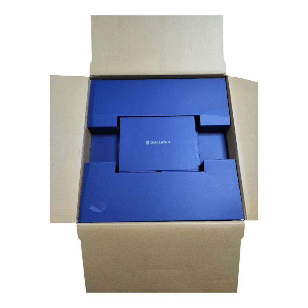 ガレリア PCケース m-ATX ITX アクリルウィンドウ ファン×2　箱付