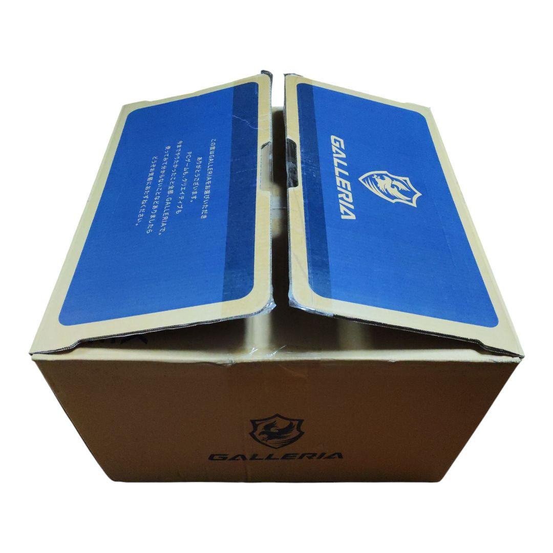 ガレリア PCケース m-ATX ITX アクリルウィンドウ ファン×2　箱付