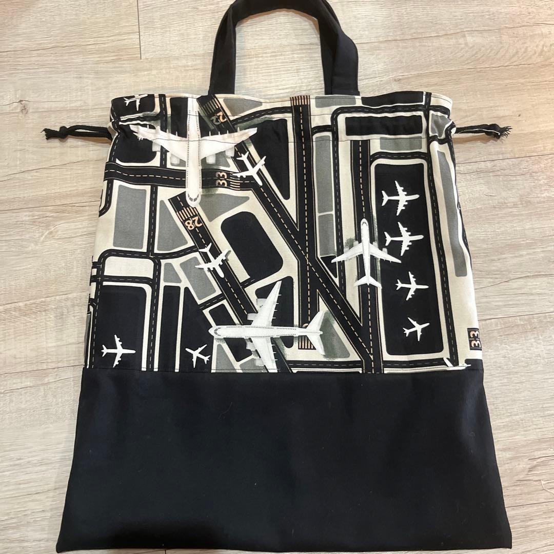 入園入学　6点セット　飛行機柄