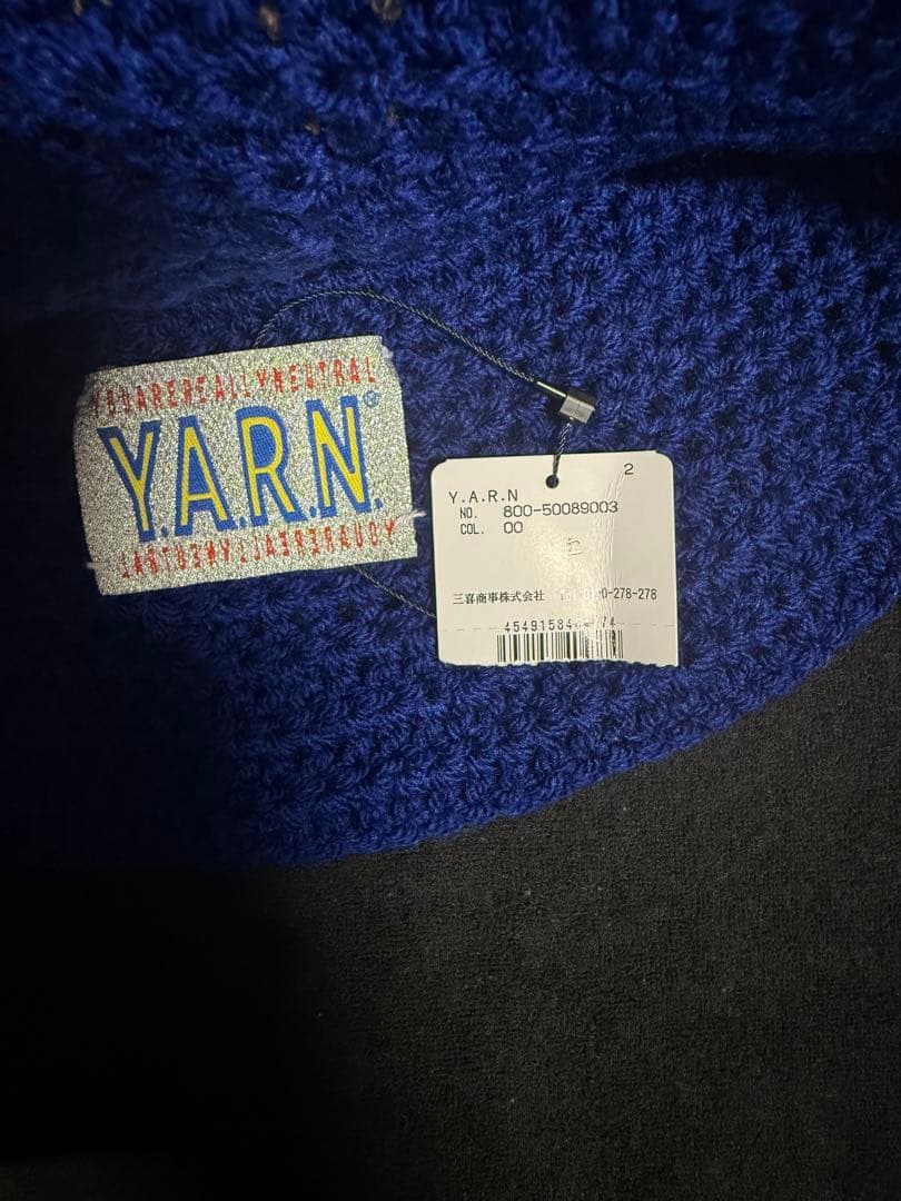 an専用 YARN クロスモチーフ 帽子