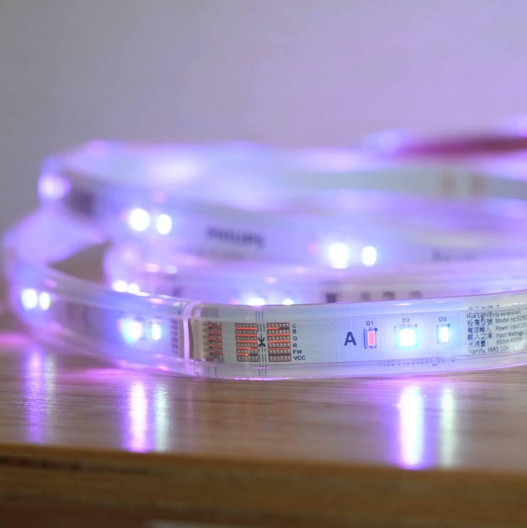 Philips Hue ライトリボンプラスベースキット2m+エクステンション1m