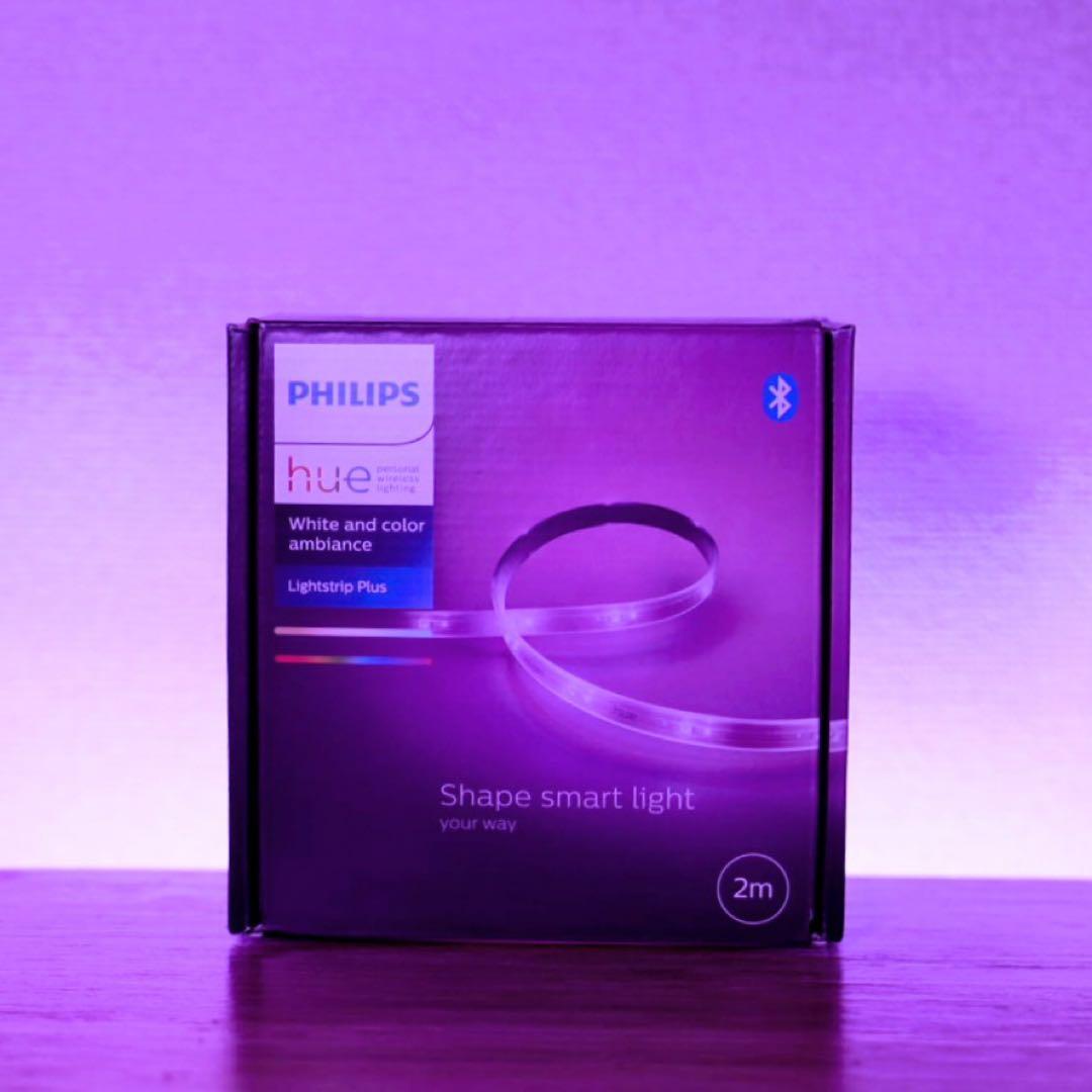 Philips Hue ライトリボンプラスベースキット2m+エクステンション1m