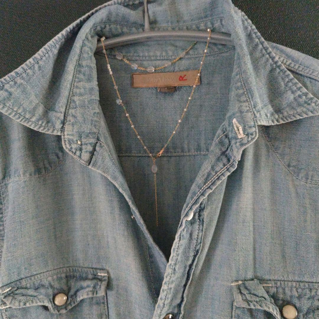 14kgf天然石ネックレス　 360°カワイイんです^^