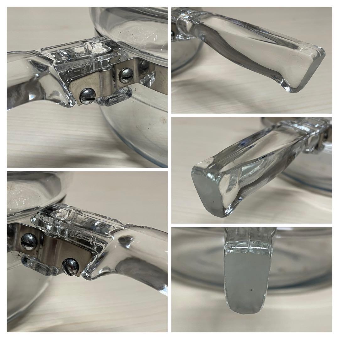 PYREX／オールドパイレックス　片手鍋　耐熱ガラス　S792