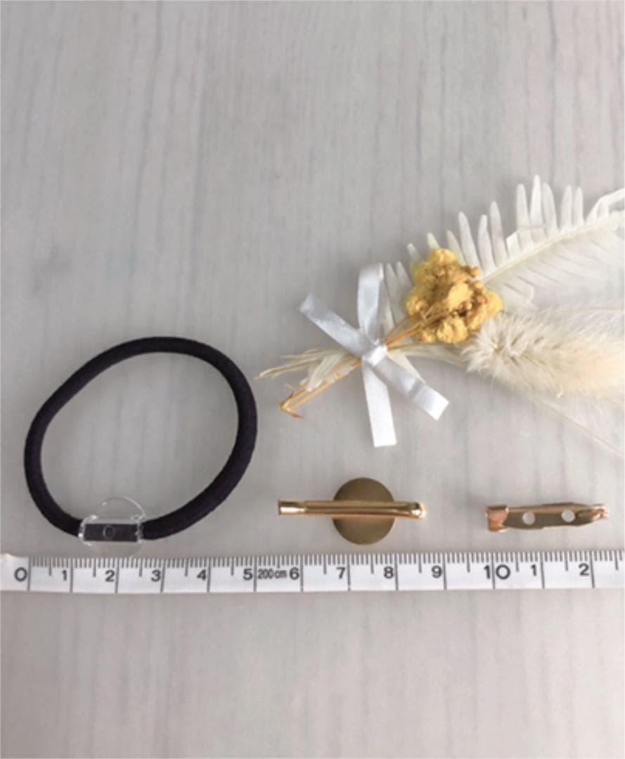 ハンドメイドレジンヘアゴム・ポニーフック・ブローチ・ネックレス♡No.201