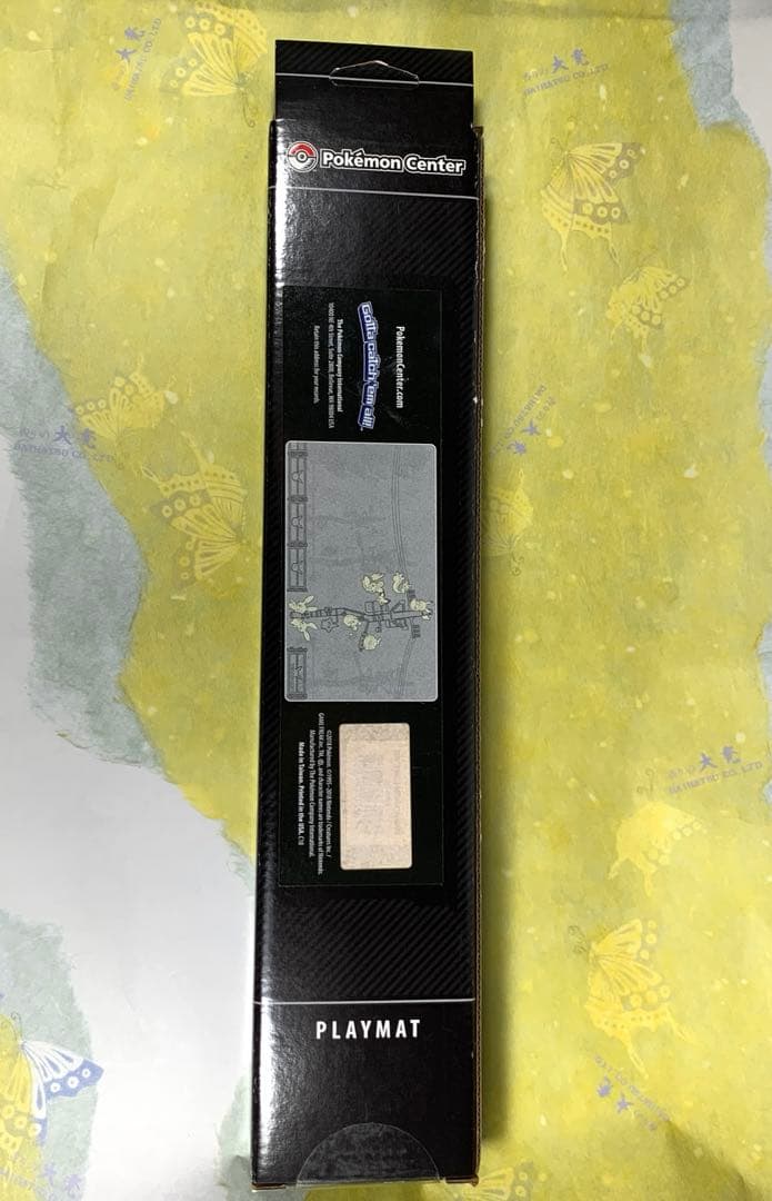 電気ポケモン　プレイマット　海外限定　新品　ポケモンセンター