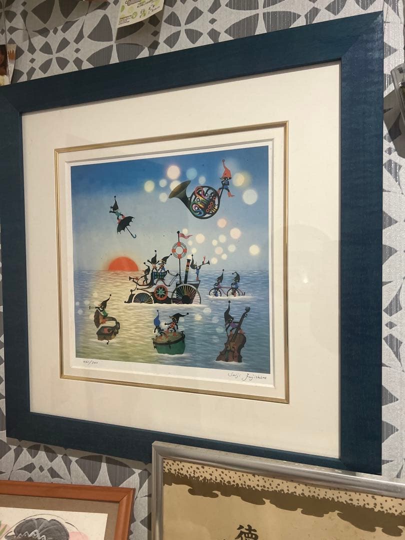 Saji Fujishiro 海の幻想的なアート作品