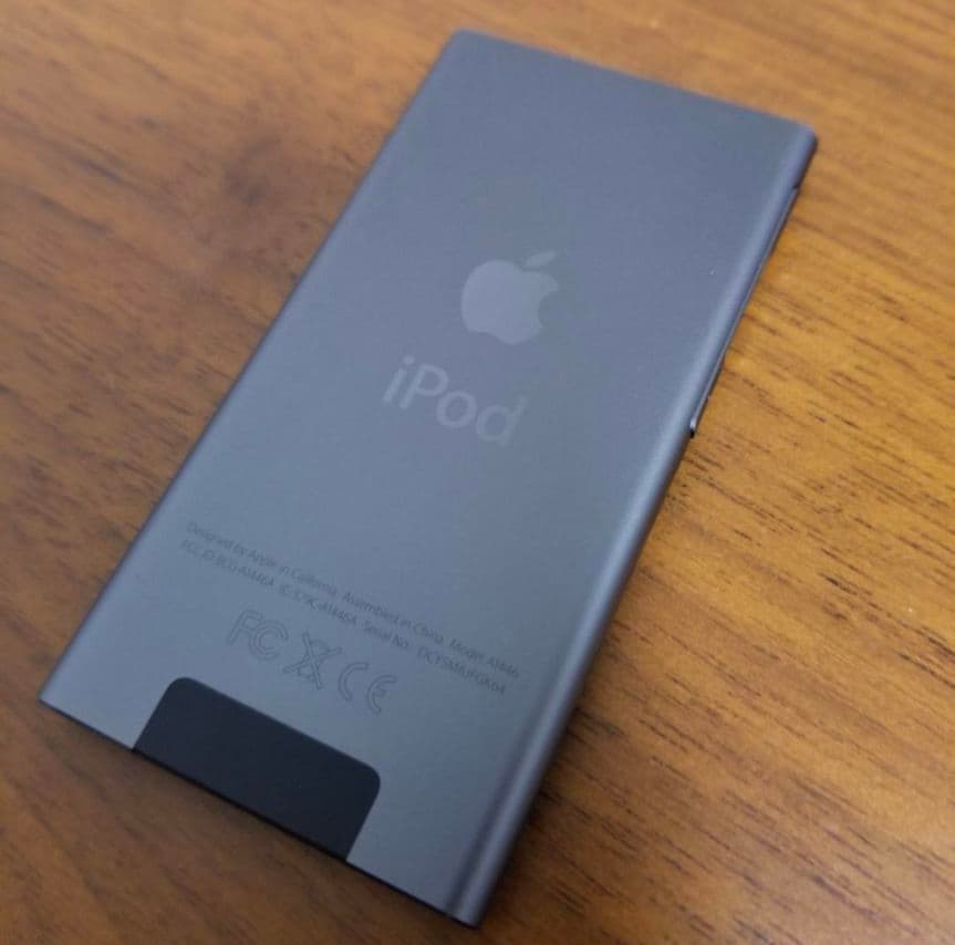 Apple iPod nano 第7世代　16GB スペースグレー