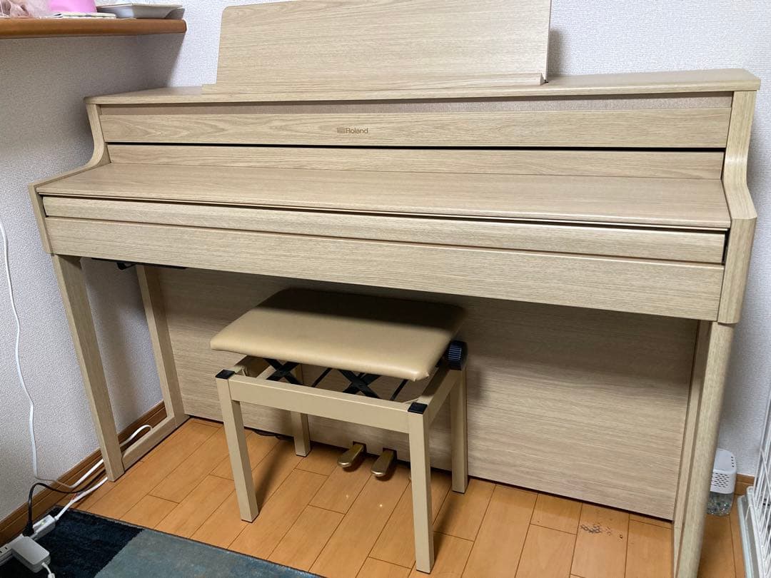 Roland 88鍵電子ピアノ ライトウッド