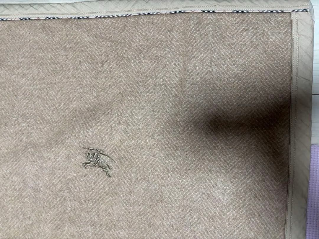 Burberry London ウール100%毛布