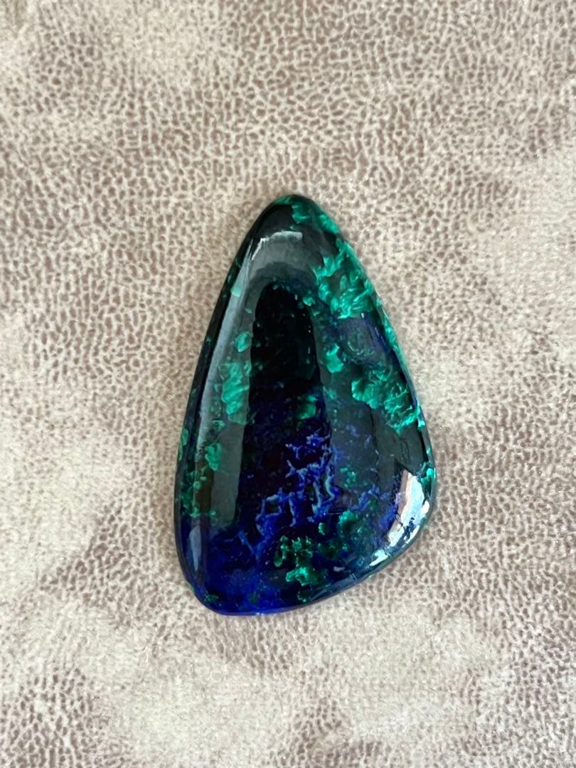 高品質アズロマラカイト　ルース