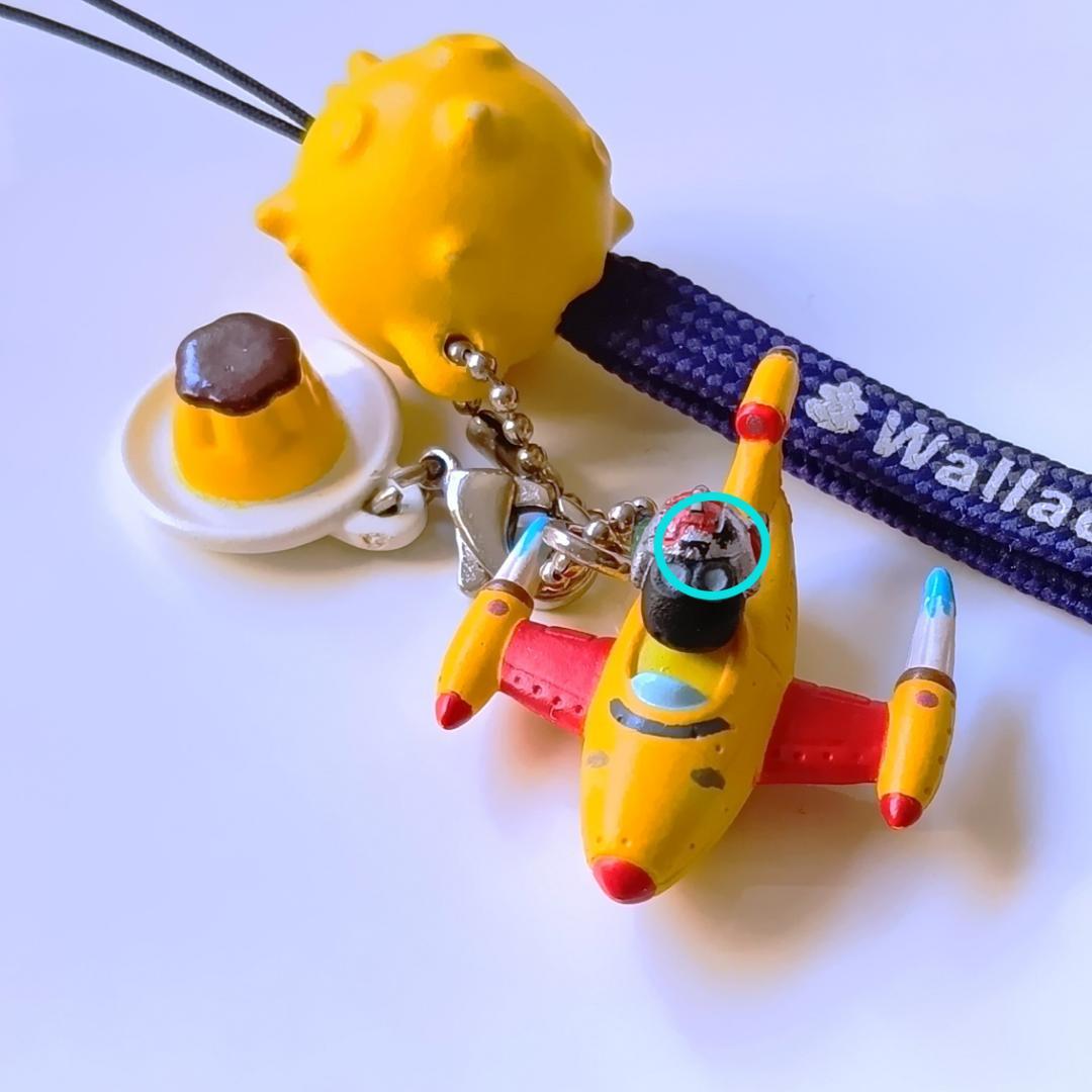 【希少2本】ウォレスとグルミット　ストラップ　ペンギンに気をつけろ　グリココラボ