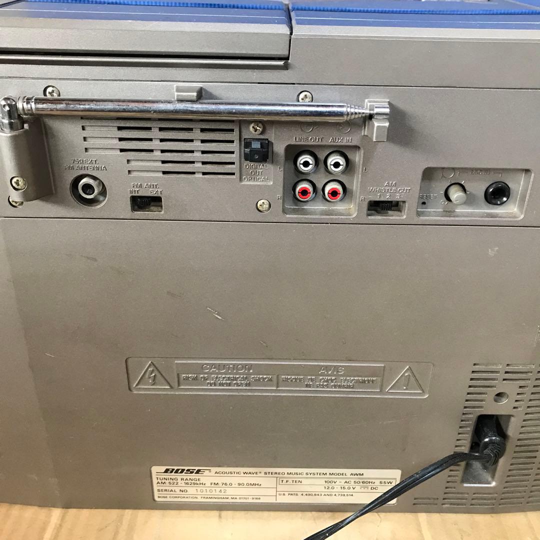BOSE WAVE MUSIC SYSTEM AWM キャリングケース付