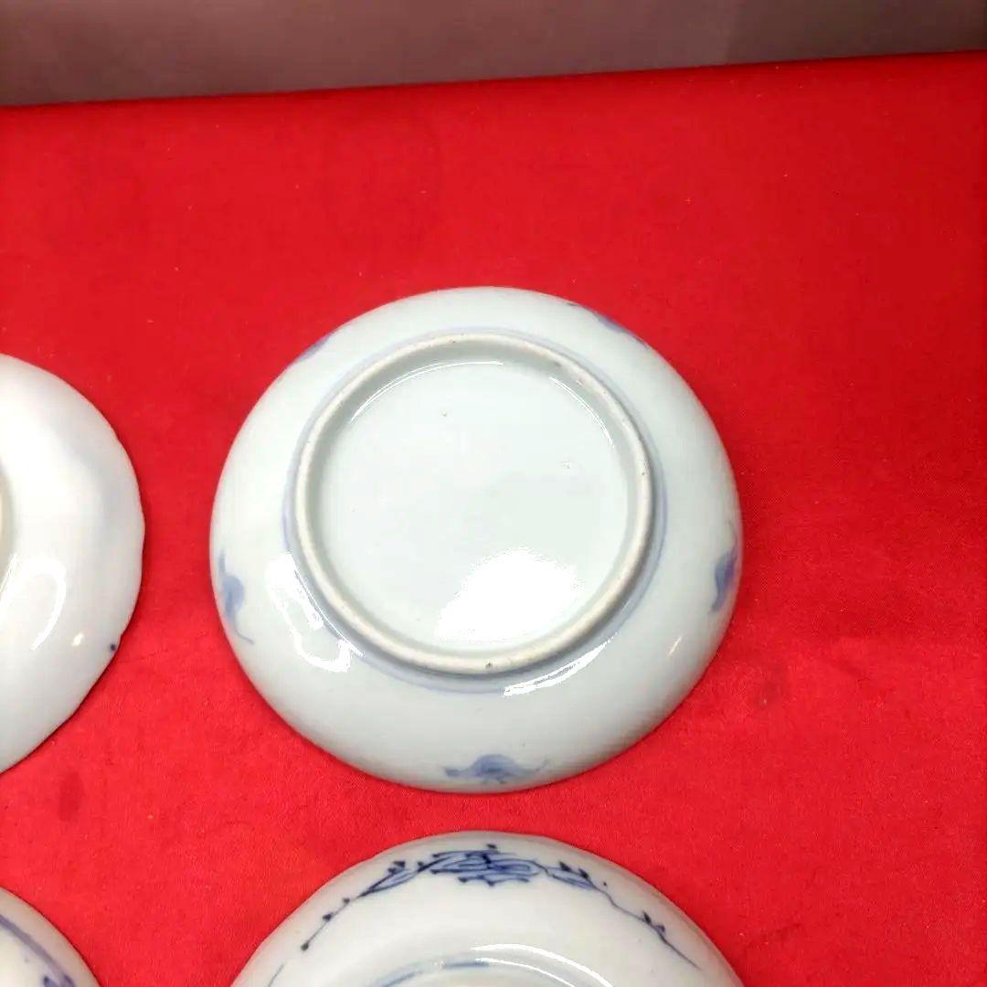 h*g様 有田焼伊万里焼古伊万里金彩色絵豆皿小皿なます皿4寸皿6種6客アソートセ