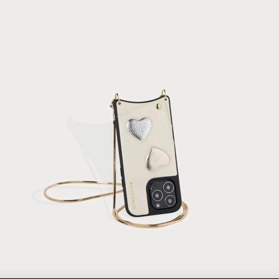 バンドリヤー　bandolier gia ハート　スマホケース　iPhone14