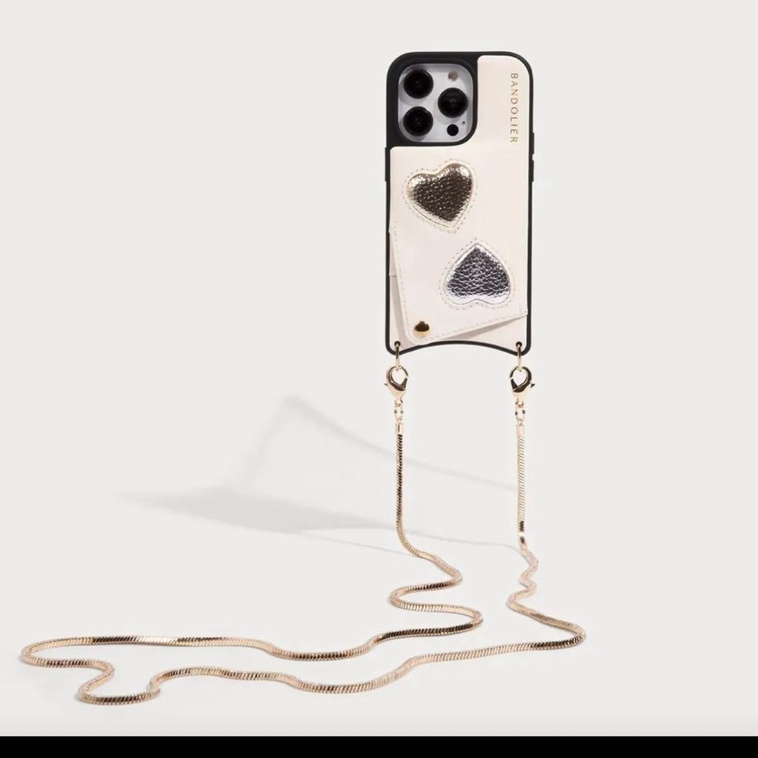 バンドリヤー　bandolier gia ハート　スマホケース　iPhone14
