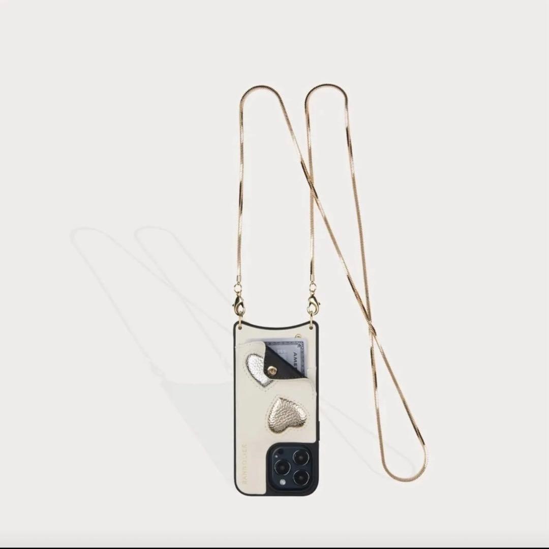 バンドリヤー　bandolier gia ハート　スマホケース　iPhone14