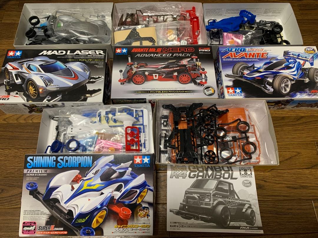 【早者勝ち】ミニ四駆まとめ　画像多数あり　引退　分別不可