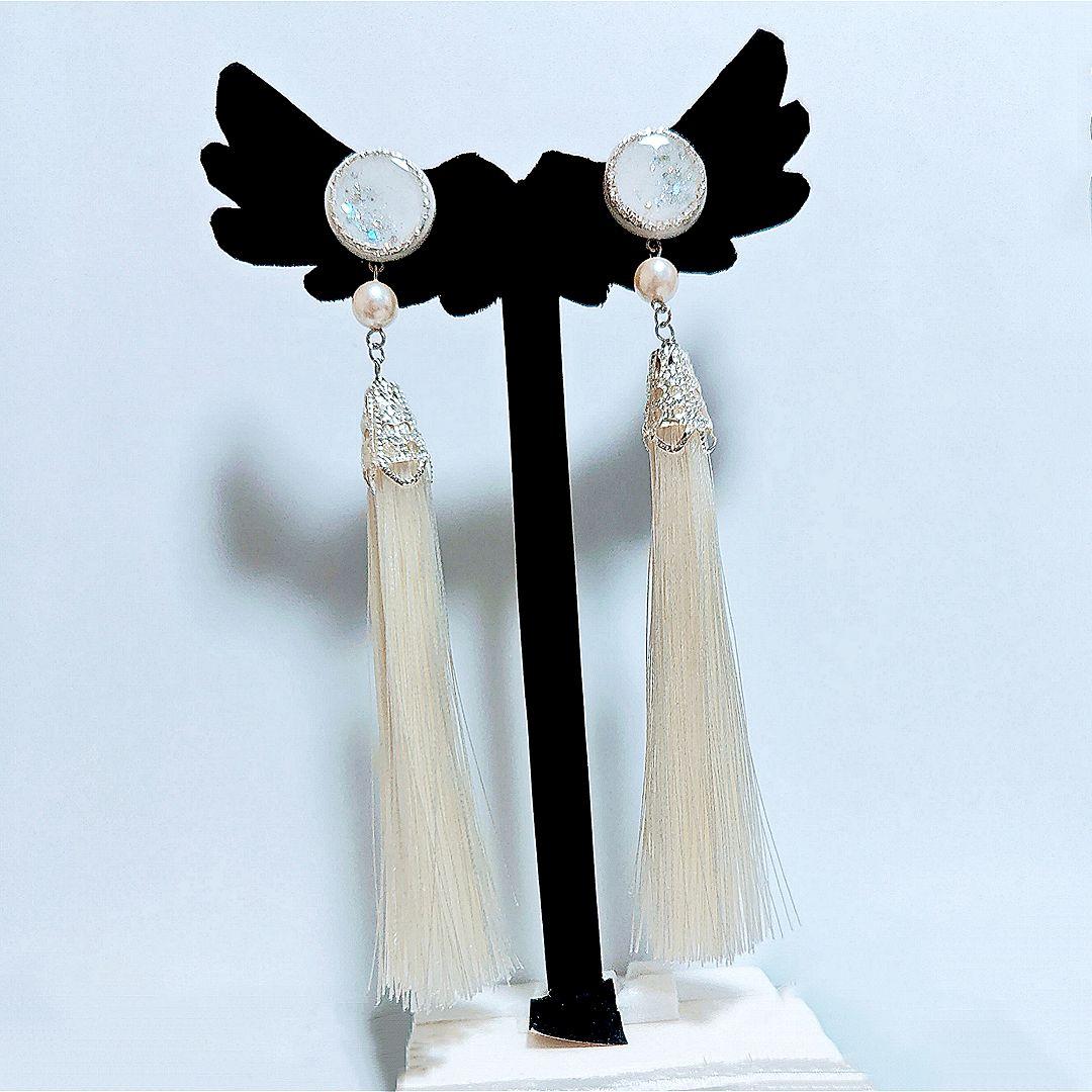 【1186】タッセルピアス•イヤリング