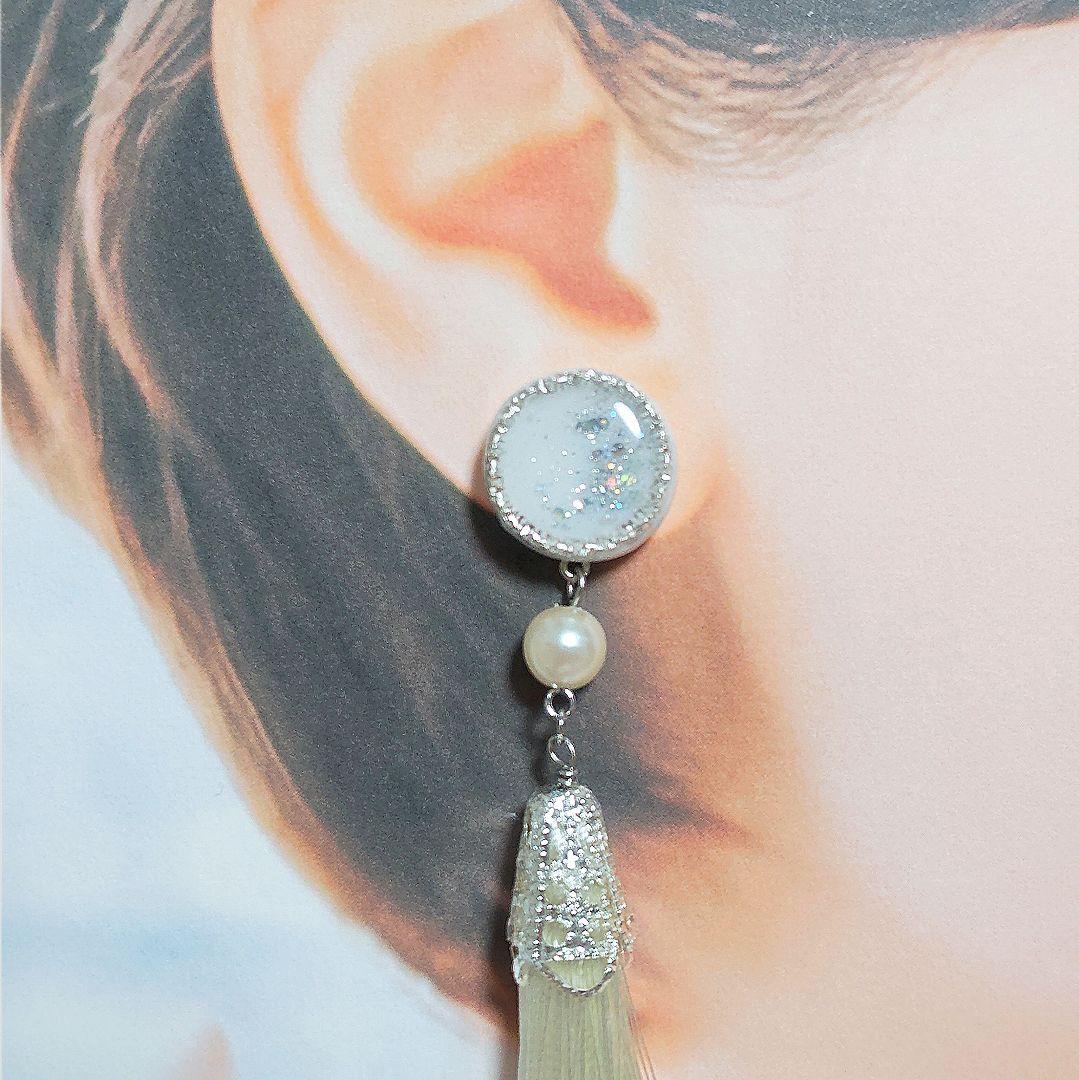 【1186】タッセルピアス•イヤリング