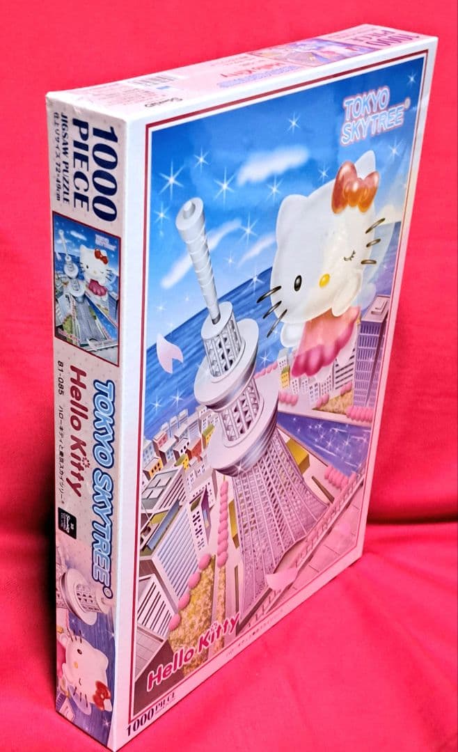 ジグソーパズル1000ピース ハローキティと東京スカイツリー BEVERLY